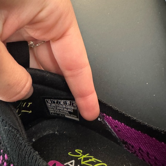 Skechers Women’s Ultra Flex Twighlight Twinkie Black Sneakers Shoes Size‎ 10 - Picture 6 of 9